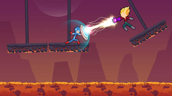 火柴人超級(jí)英雄格斗 v1.0 安卓版 0