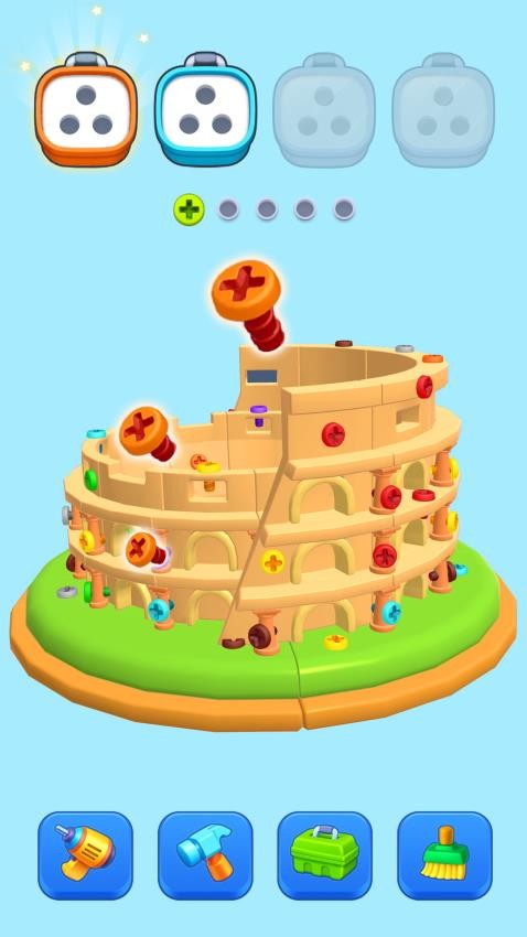 瘋狂擰螺絲安卓版 v1.00 手機(jī)版 0