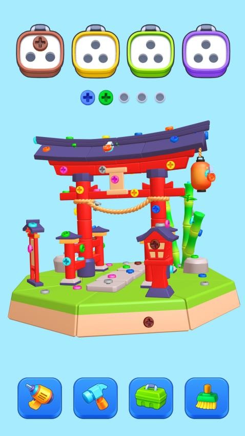 瘋狂擰螺絲安卓版 v1.00 手機(jī)版 2