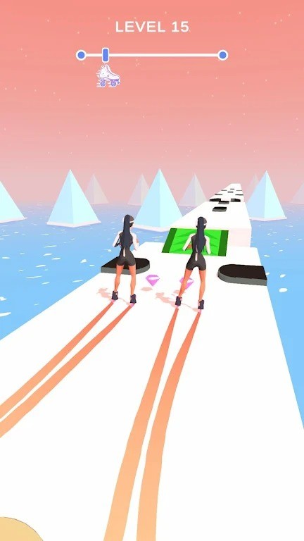 雙滾輪滑 v0.1 安卓版 2