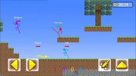 火柴人英雄戰(zhàn)斗戰(zhàn)爭 v1.8 安卓版 2