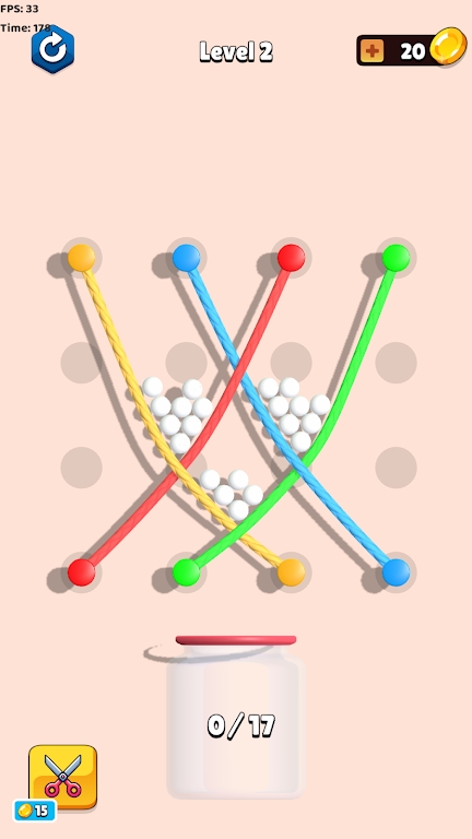 移動繩子落球 v1.01 安卓版 0