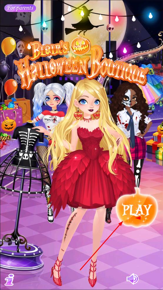 萬圣節(jié)時(shí)裝店游戲 v1.4 安卓版 1