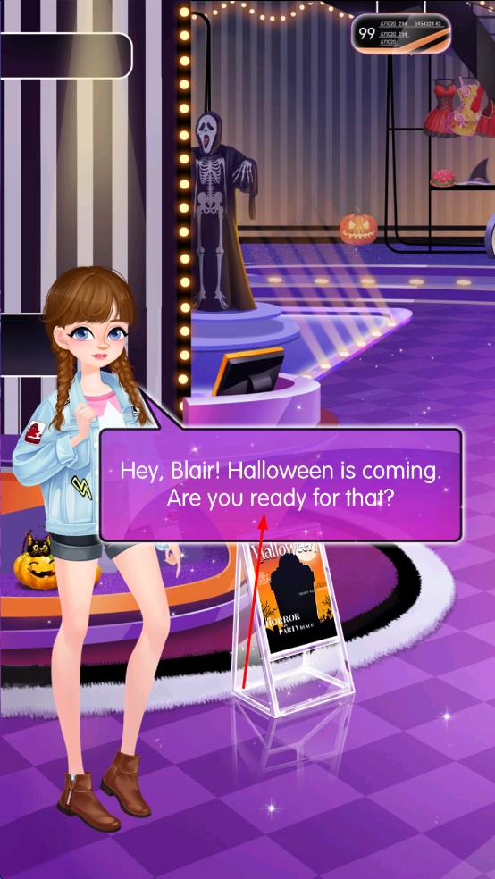 萬圣節(jié)時(shí)裝店游戲 v1.4 安卓版 2