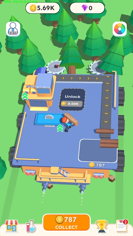 滾動伐木工RollingWoodcutter v0.0.1 安卓版 1