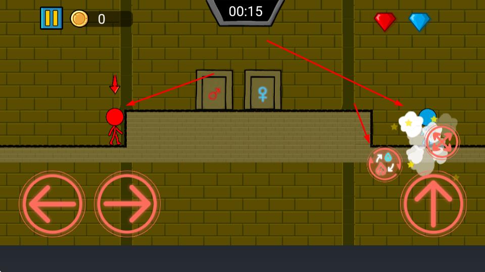 森林紅藍人雙人聯(lián)機 v1.0 安卓版 1