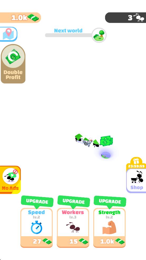 放置螞蟻模擬器 v2.3.2 安卓版 0