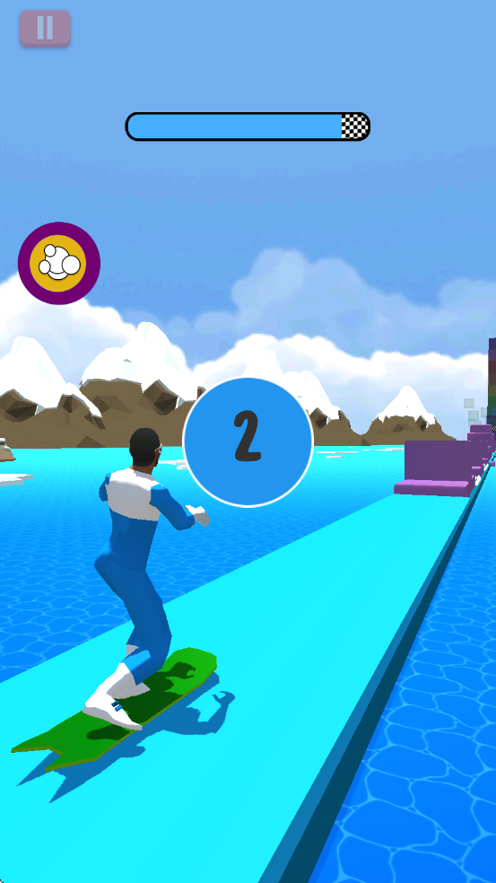 冬季滑雪比賽3D v1.2 安卓版 0