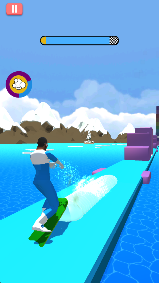 冬季滑雪比賽3D v1.2 安卓版 1