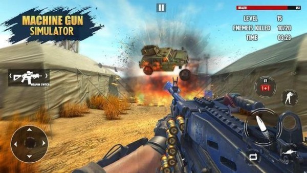真正的機(jī)槍射擊 v1.0.1 安卓版 0