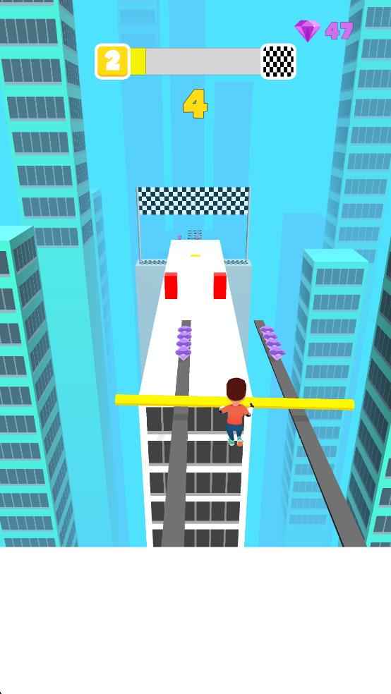 滑動屋頂3d v0.2 安卓版 2