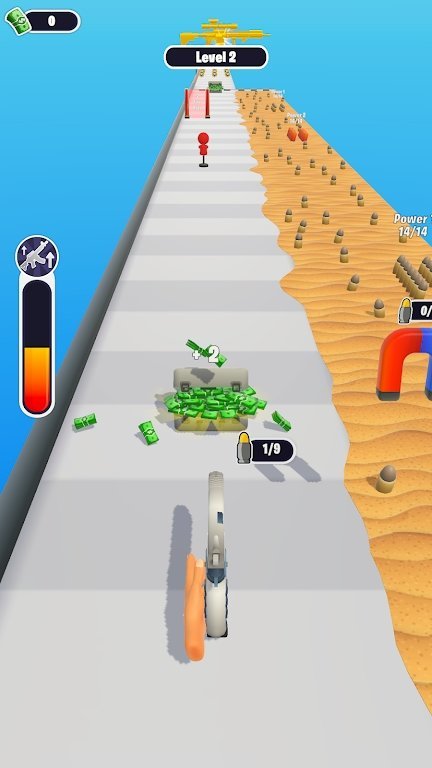 拉動(dòng)彈藥跑酷 v1.0 安卓版 1