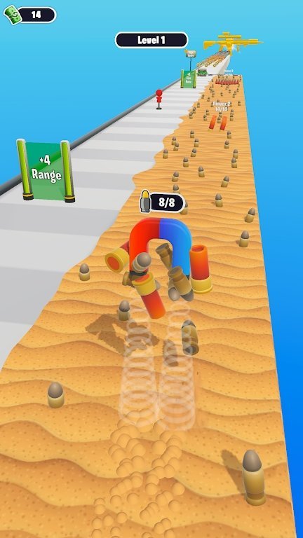 拉動(dòng)彈藥跑酷 v1.0 安卓版 2