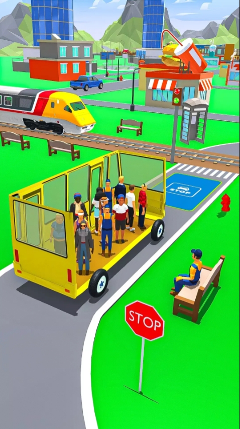 巴士抵達主題公園 v1.1.8 安卓版 1