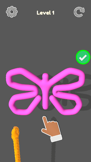 纏結(jié)繩子3D v0.5 安卓版 0