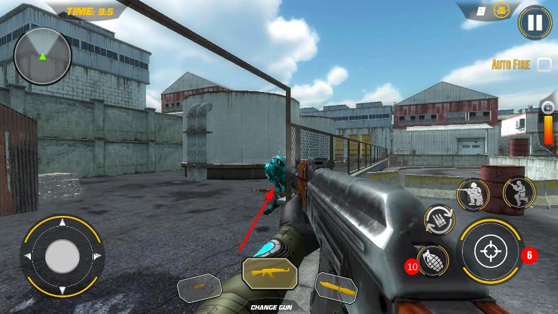 美軍機(jī)器人反恐射擊 v7 安卓版 2