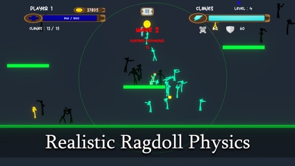 火柴克隆人戰(zhàn)爭(zhēng) v2.1 安卓版 2