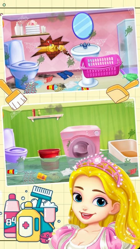 芭比公主大掃除 v2.5 安卓版 2