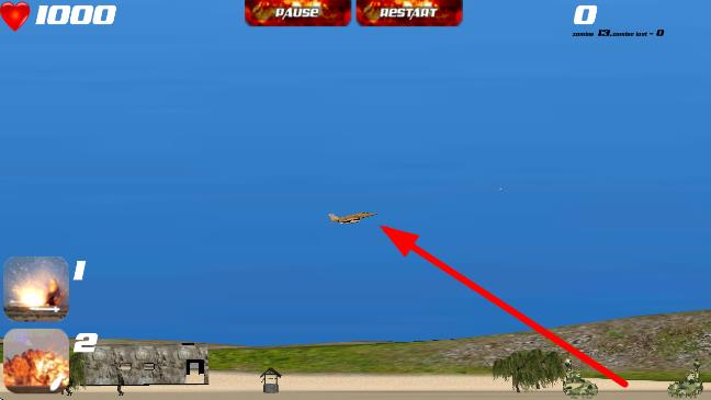 空中打擊僵尸 v1.5 安卓版 2