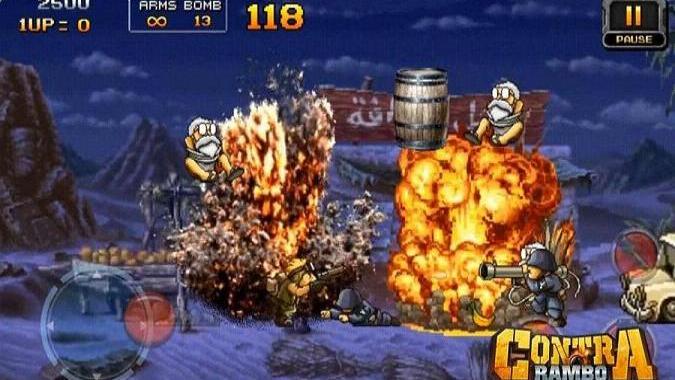 魂斗羅蘭博金屬戰(zhàn)士 v1.0 安卓版 1