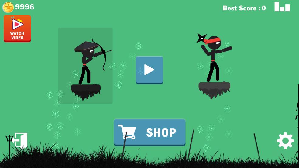 火柴人忍者射手戰(zhàn)斗 v1.2 安卓版 1