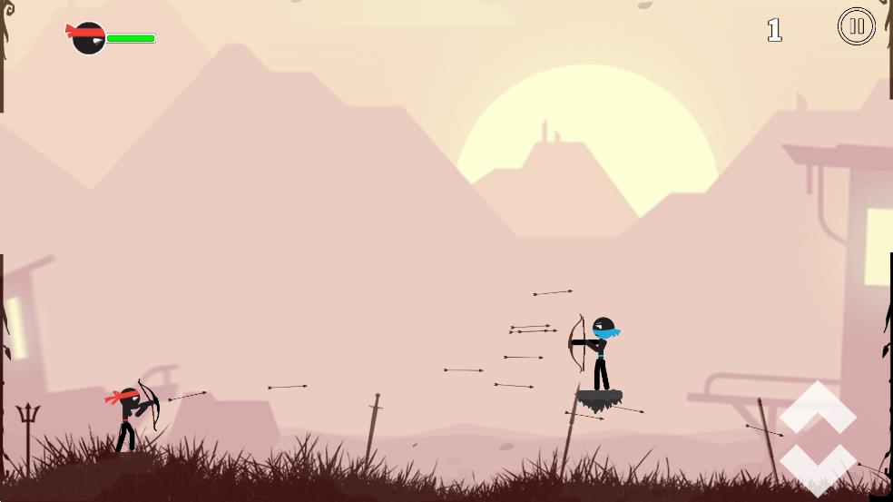 火柴人忍者射手戰(zhàn)斗 v1.2 安卓版 2