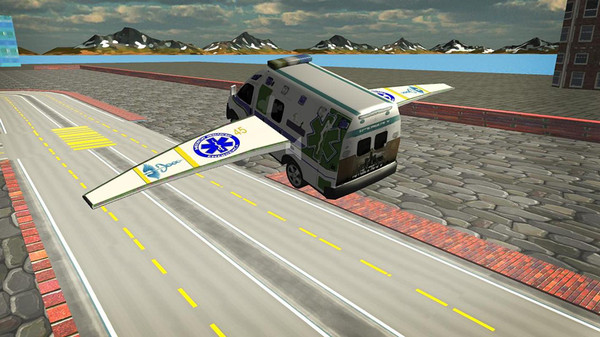 救護(hù)車飛行模擬 v1.1 安卓版 2