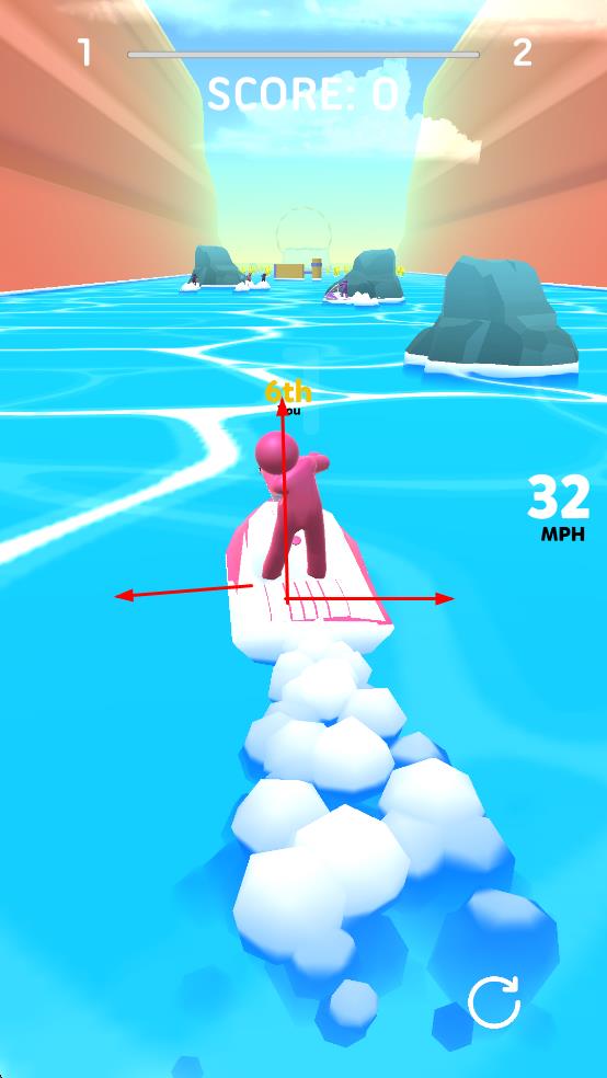 水上摩托艇障礙競速賽 v1.01 安卓版 0