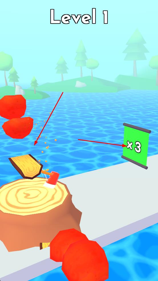 翻滾的斧頭切切切 v1.0.0 安卓版 1