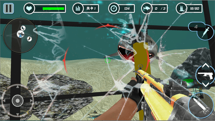 深海鯊魚大獵殺手機版 v1.0 安卓版 2