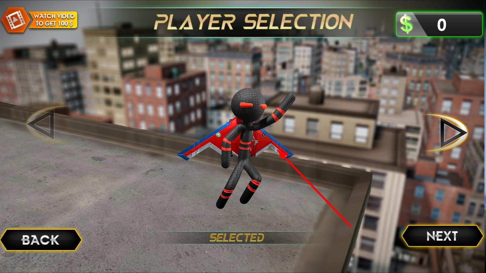 噴氣飛行火柴人 v1.0 安卓版 0