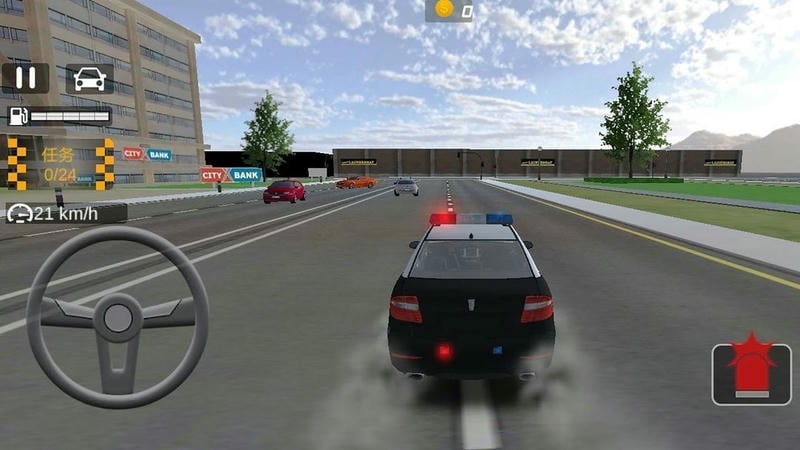 真實警車駕駛模擬器 v1.0 安卓版 2