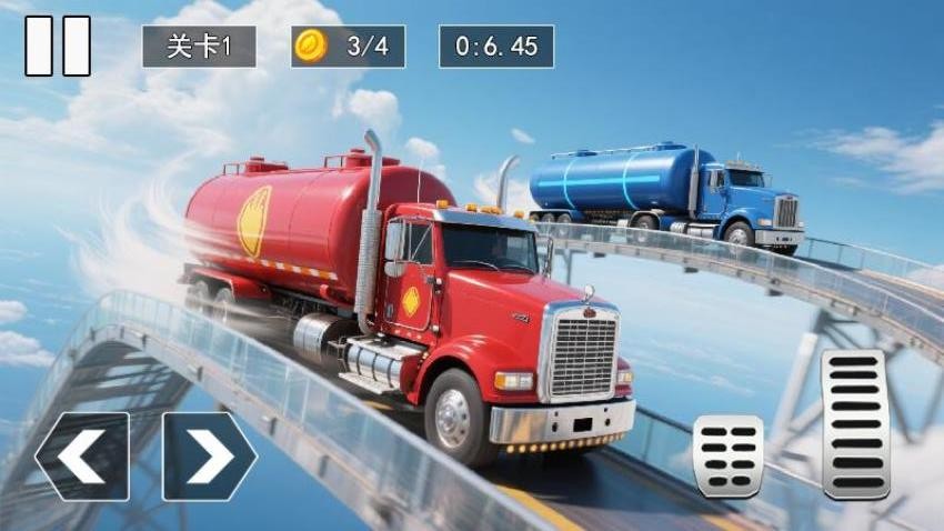 狂飆特技賽車(chē) v1.1 安卓版 2