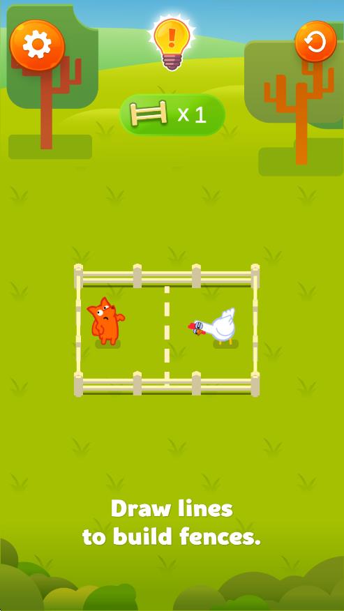 農(nóng)場(chǎng)冒險(xiǎn)狐貍和雞 v104 安卓版 1