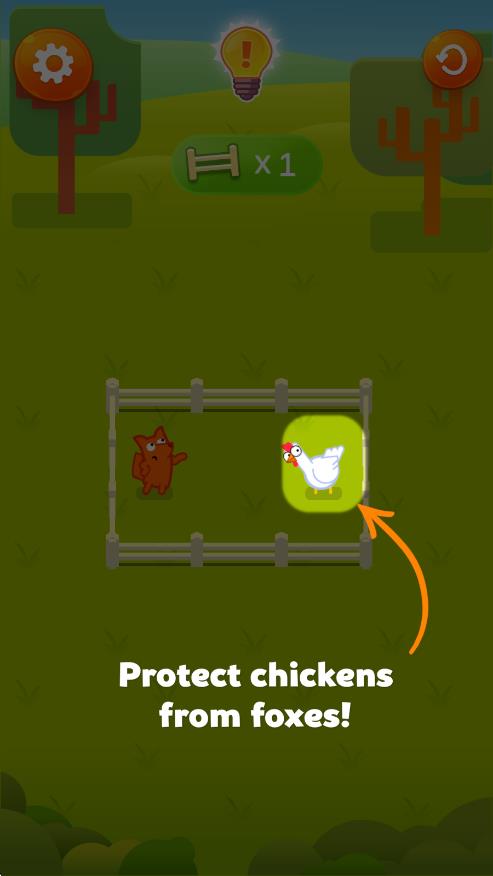 農(nóng)場(chǎng)冒險(xiǎn)狐貍和雞 v104 安卓版 0