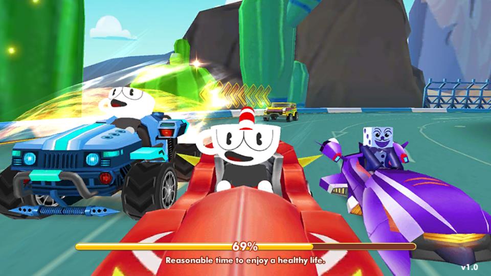 茶杯頭卡丁車3d v1 安卓版 0