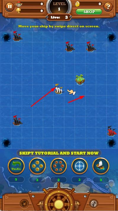 七艘戰(zhàn)艦海盜海 v1.4 安卓版 1