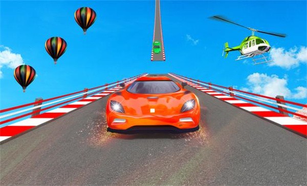 高空賽道不可能的特技競賽3d v1.6 安卓版 2