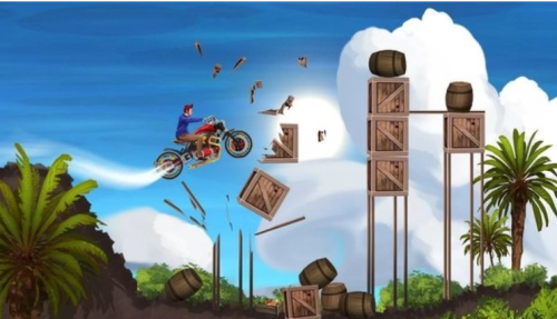 迷你摩托車特技越野賽 v2.1.010 手游版 0