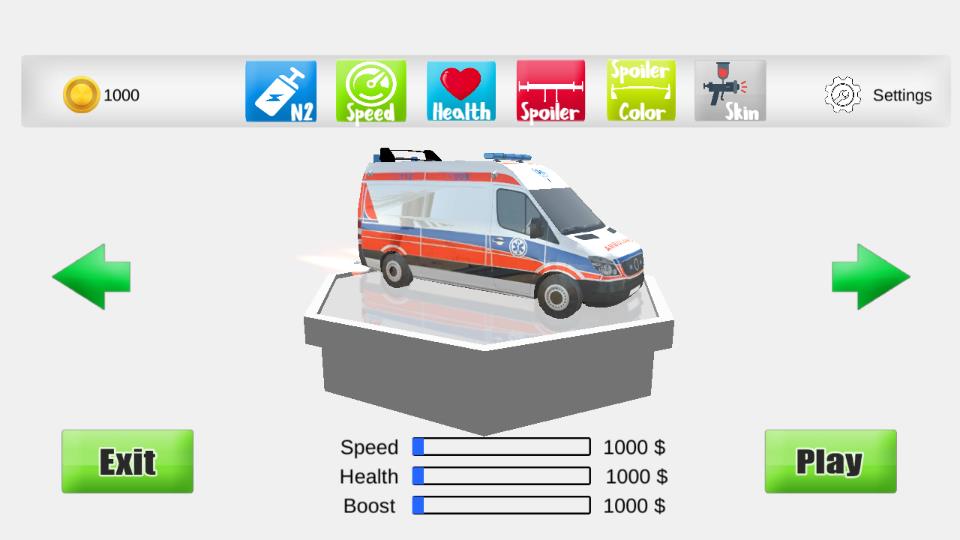 狂躁的救護(hù)車(chē) v1.1 安卓版 2