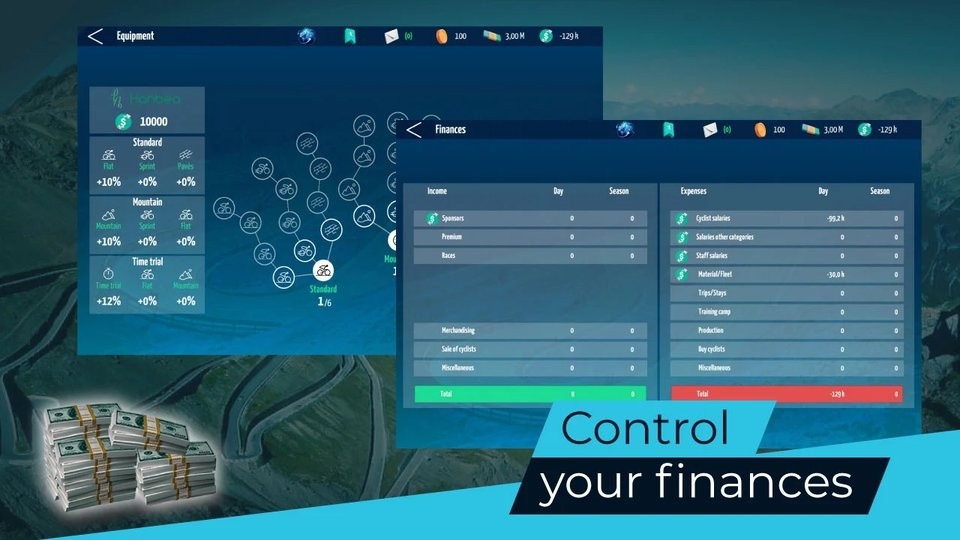 真實(shí)自行車隊(duì)經(jīng)理2022 v1.45 安卓版 0