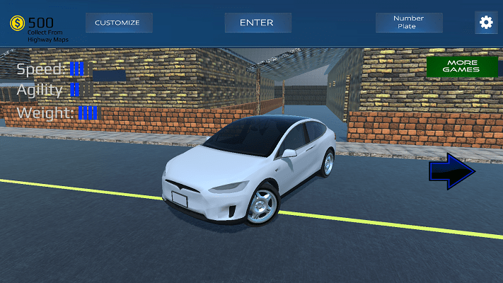 特斯拉汽車模擬器 v0.1 安卓版 2