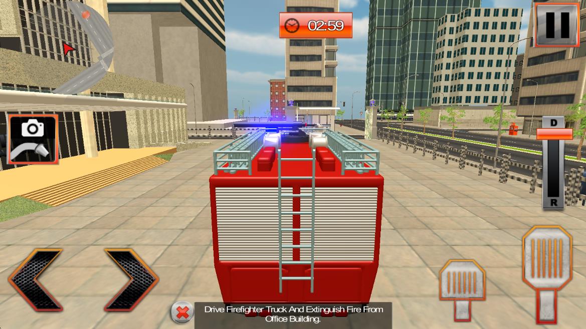 城市消防車救援模擬 v1.0 安卓版 2