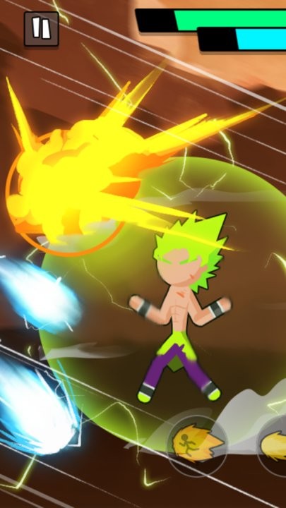火柴人格斗塞亞人爆氣 v1.1.43 安卓版 1