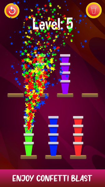 紙杯排序拼圖 v1.3 安卓版 1