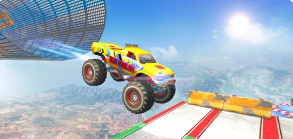 汽車(chē)斜坡特技 v1.8 安卓版 2