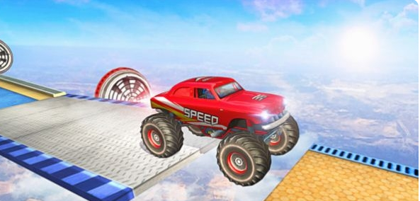 汽車(chē)斜坡特技 v1.8 安卓版 1