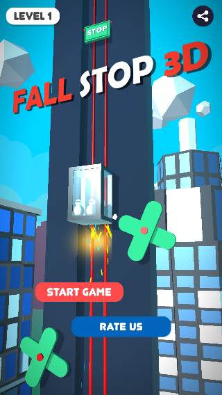 停止墜落3d v1.0 安卓版 0