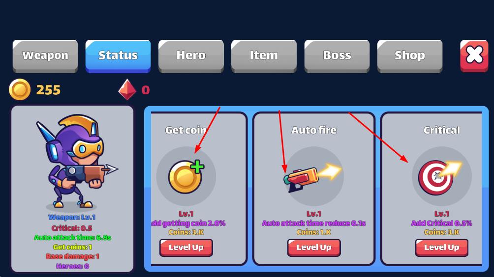 輕擊英雄空戰(zhàn)英雄怪物戰(zhàn)士 v1.2 安卓版 1