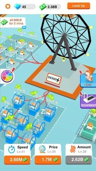 空閑倉鼠發(fā)電廠 v1.0.3 安卓版 1